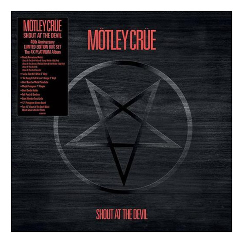 Mötley Crüe  Shout At The Devil 40th Anniversary Box Set