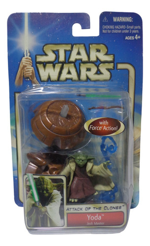 Yoda Jedi Master Star Wars Ataque De Los Clones Hasbro