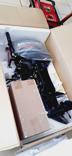 Imagem 2 de 3 de Motor Mercury 30 Hp C/ Partida Elétrica