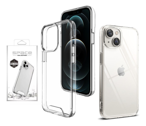 Case Funda Clear Para iPhone 15/ 15 Plus/ Space Collection