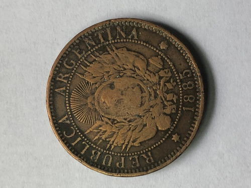 Robmar-f1-argentina-2 Centavo De Patacon De Año 1885-oferta