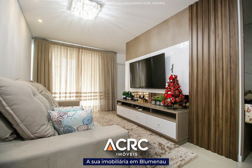 Imagem 2 de 18 de Acrc Imóveis - Apartamento Semimobiliado Com Aquecimento A Gás Para Venda No Bairro Velha - Ap04037 - 68898590