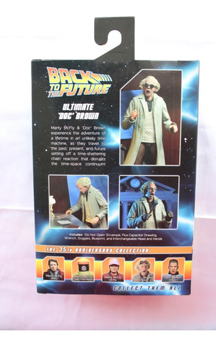 Neca Back To The Future Doctor Emmett Brown Ultimate Figure