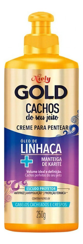 Creme Para Pentear Niely Gold Cacho 250g