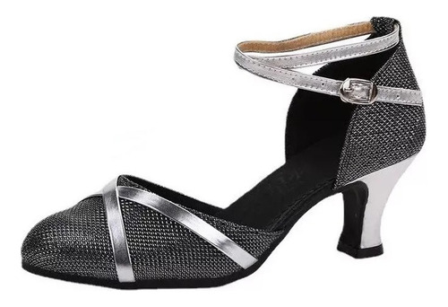 5cm De Mujer Salón Tango Salsa Latino Zapatos De Baile Sequi