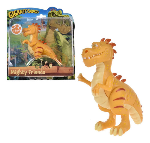 Gigantosaurus Figura Modelo T-rex 13 Cm Altura