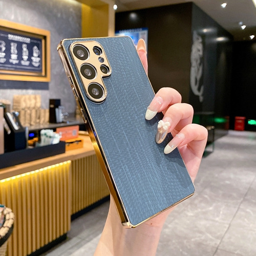 Funda Para Teléfono Samsung Galaxy S24 Ultra 5g/s25/s25 Plus, Revestimiento De Bordes, Funda Protectora A Prueba De Golpes