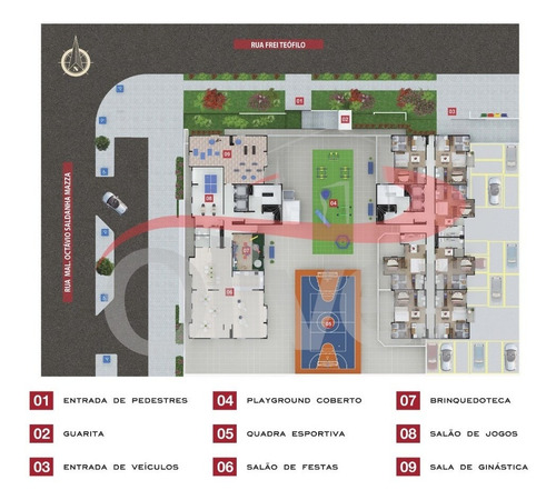 Imagem 10 de 12 de Residencial Parque Das Flores, Apartamento Studio, Capão Raso, Curitiba, Parana - Ap00259 - 32958014
