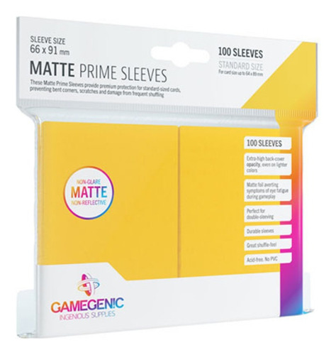Galápagos, Gamegenic: Matte Prime Amarelo