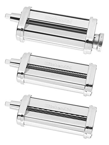 Kitchenaid Juego De Rodillos Y Cortadores Para Pasta De 3 Pi