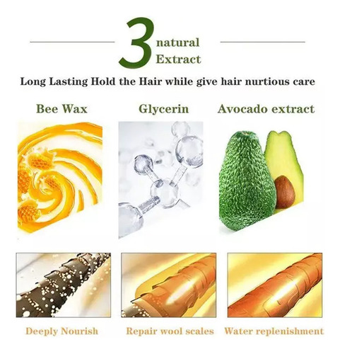 Pomada Wax Stick Modelador Baby Hair Box Trenids Envio Rápid