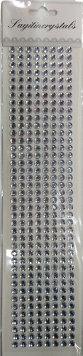Imagen 1 de 2 de Strass Gemas Autoadhesivas Maquillaje Cristal Grande 0,7mm