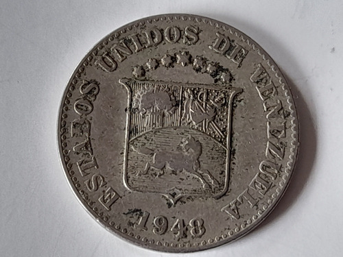 Moneda Venezuela 5 Centimos 1948 (&169 (Usado)