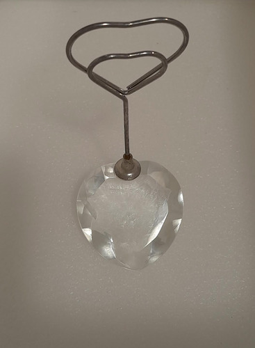 Soporte Para Recuerdos Diseño Corazon De Cristal