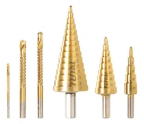 Comprar Set De Brocas Escalonadas Hex Hss4341 6pcs - Tacsd2061