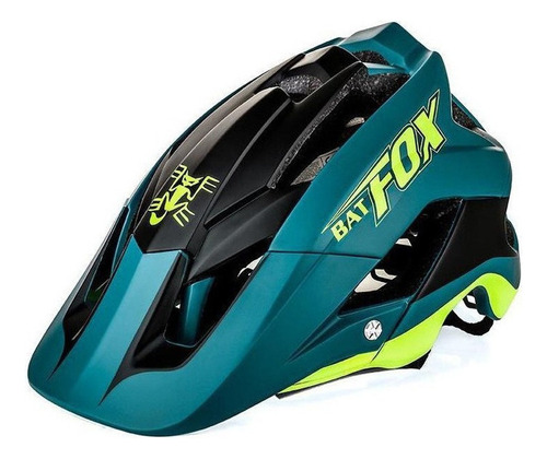 Casco De Bicicleta Mtb Bat Fox Con Protección Ultraligera