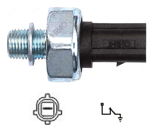 Sensor Pressao Oleo Mwm 1201p 1214 14150 3-rho 3339