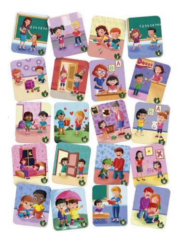 Jogo De Palavras Mágicas Infantil Educativo Tabuleiro