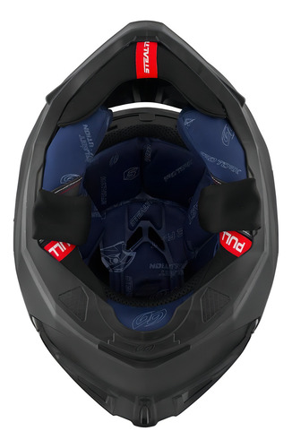 Capacete Pro Tork Stealth Solid Moto Fechado Motoqueiro Cor Preto Fosco Tamanho 60