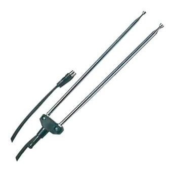 Imagen 3 de 3 de Antena De Tv Tipo V Compatible Con Uhf/vhf
