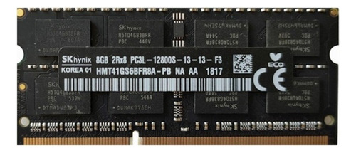 Memoria Ram 8gb Pc3 12800s Ddr3 1600-mhz Laptop Hynix