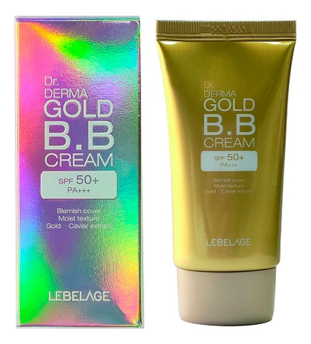 Crema Base De Maquillaje Derma Oro Bb Cream Ssp 50+_1pz