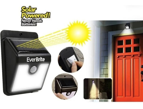 Luz Led Exteriores Recargable Energía Solar