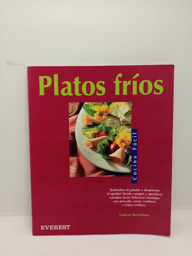 Platos Fríos - Gudrun Ruschitzka - Cocina (Usado)