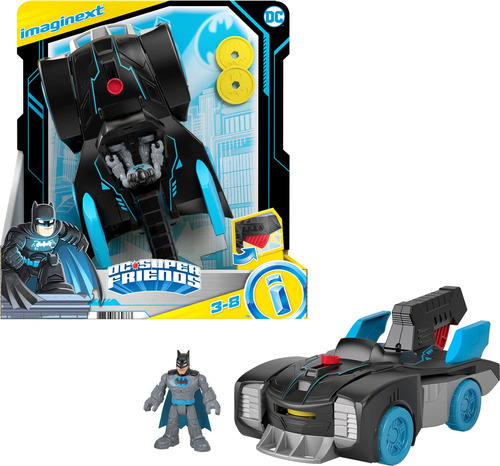 Fisher-price Imaginext Dc Super Friends Batman Toys Bat-tec.