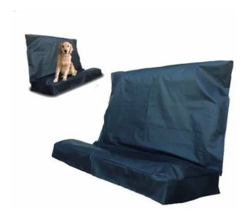 Imagem 1 de 5 de Capa Protetora Impermeável Carro Banco Traseiro Pets