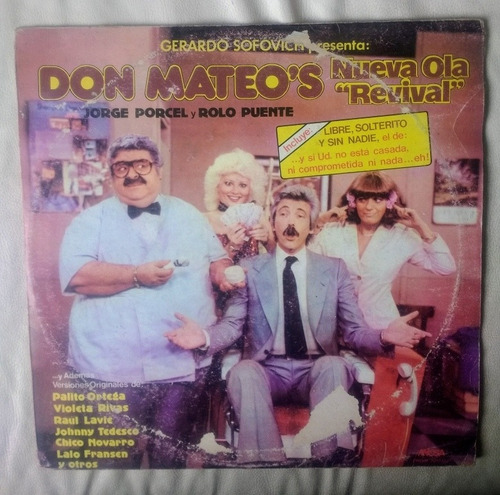 Don Mateos's Jorge Porcel Nueva Ola Revival Vinilo