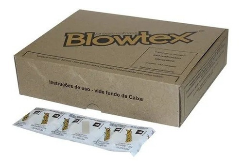 Preservativo Camisinha Não Lubrificado Blowtex Cx 144 Un