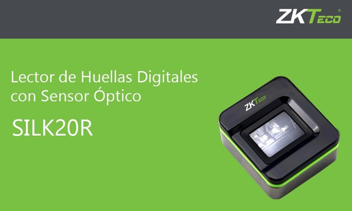 Zk Slk20r Lector Biometrico Con Sensor Optico 500dpi Usb 2.0