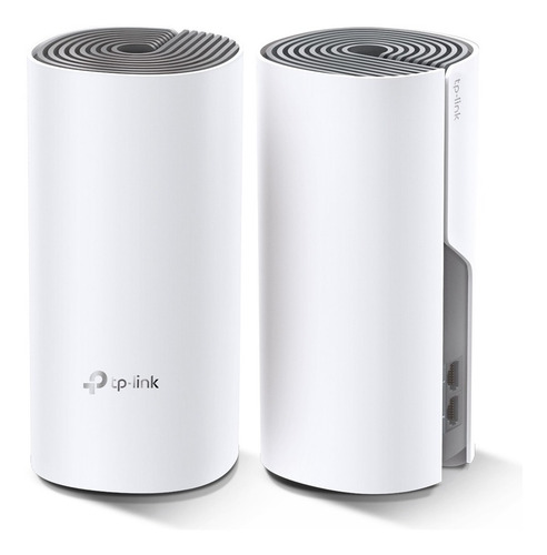 Imagen 2 de 7 de Access point, Router, Sistema Wi-Fi mesh TP-Link Deco E4 blanco 100V/240V 2 unidades