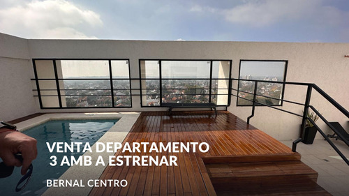 Venta Depto  2 Amb Estrenar Financ $ Bernal Centro