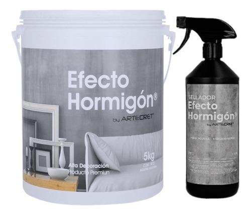 Efecto Hormigon | Artecret | 5 Kg Para 5 M2