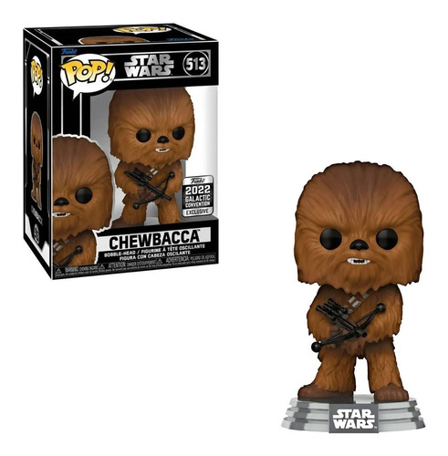 Funko Pop Star Wars Chewbacca 513 Galactic Convention 2022