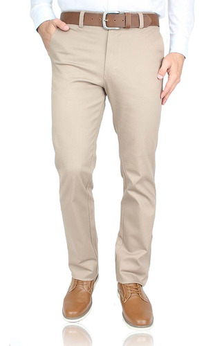 Pantalones De Vestir Rectos De Algodón Para Hombre