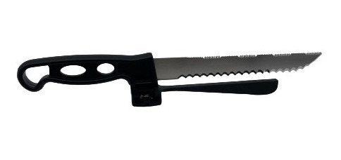 Imagen 4 de 4 de Cuchillo Doble De Acero Inoxidable Con Regulador