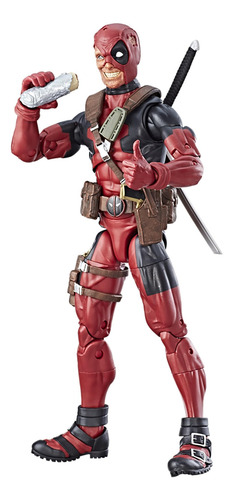 Marvel Legends Series 12 Figura De Acción Deadpool Durante A