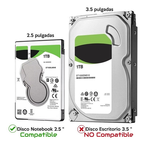 Adaptador Usb 3.0 A Sata 2.5 Discos Rigidos Y Grabadoras