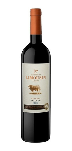 Vino Limousin Reserva Malbec  3 X750ml La Riojana