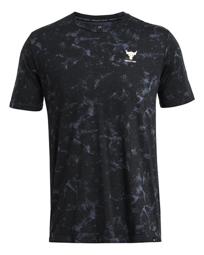 Polera Pr Payoff Hombre Negro Under Armour