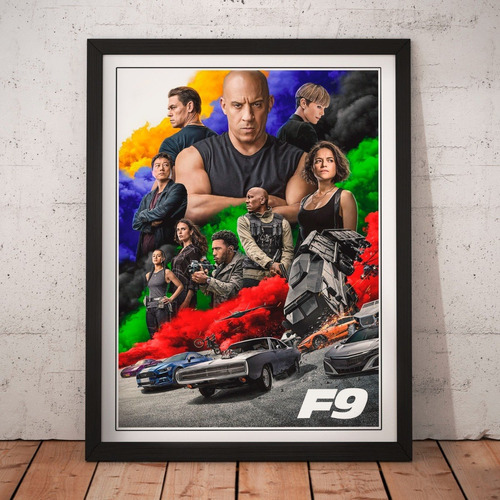 Cuadro Peliculas - Rapido Y Furioso 9 - Movie Poster 