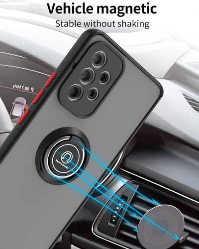 Imagen 7 de 8 de Funda Para Samsung A33 A53 5g Antigolpe Anillo Magnetico