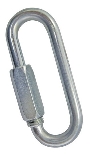 Malha Rápida Oval 6mm Aço Inox 8kn - Resgate Escalada