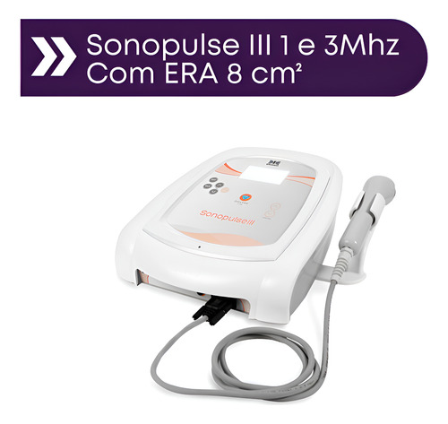 Aparelho De Ultrassom Sonopulse Iii Ibramed 1 Mhz E 3 Mhz
