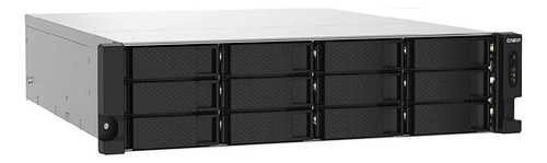 Nas Rackeable 12 Bahias Qnap Ts-1232pxu-RP 4GB Ram Expandible - Slot PCIe - Puertos SFP+ 10GbE - RJ45 2.5GbE - Storage 2U - 2 Fuentes modulares redundante