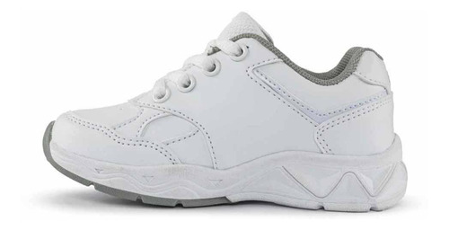 Imagen 4 de 8 de Tenis Colegiales Gomyschool C New Blanco Unisex Los Gomosos