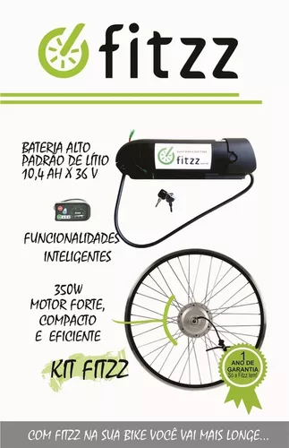 Bicicleta Alfameq com kit elétrico - Kit bicicleta elétrica - Fitzz